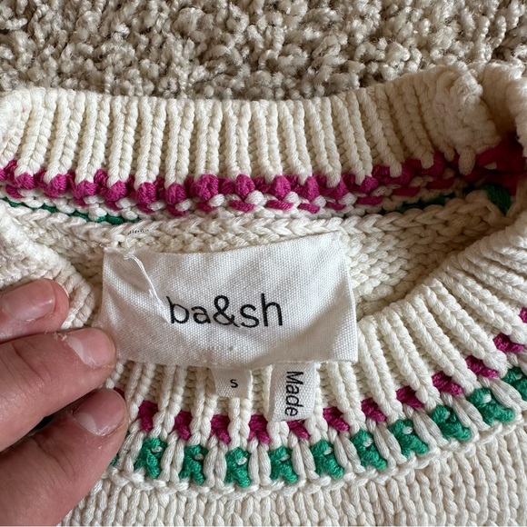 Ba&sh Chunky knit 90s style sweater - Picture 3 of 6